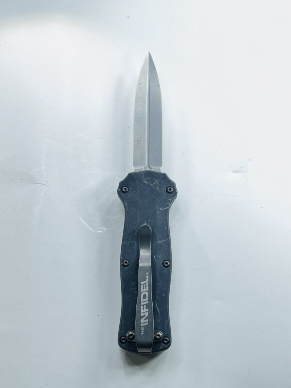 Benchmade USA Mini Infidel OTF D2 Automatic Knife Designer: McHenry & Williams - Image 6