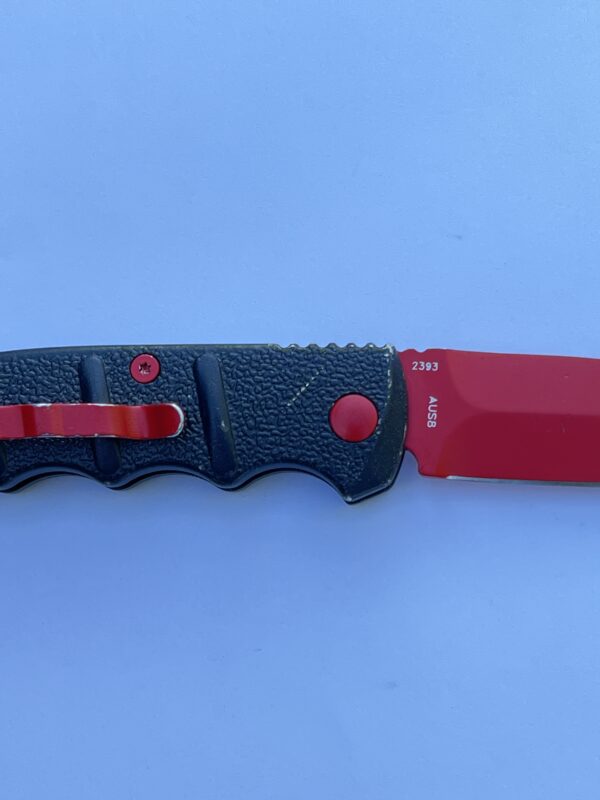 Boker Black Widow Mini Kalashnikov Automatic Knife Dagger AUS8 - Image 3